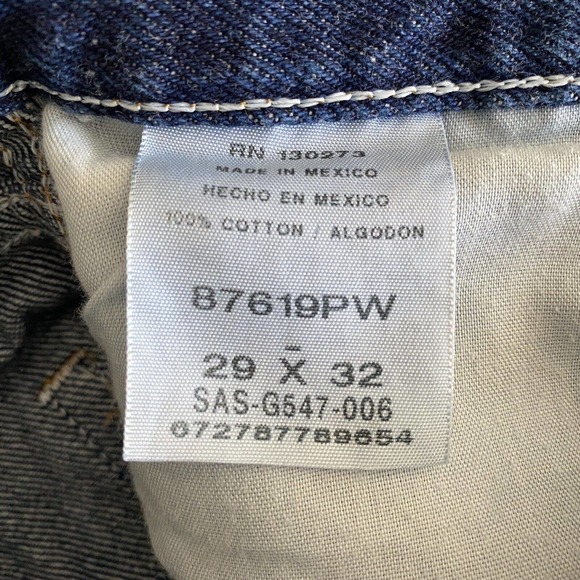 Rustler Upcycled High Rise Distressed Denim Cut-Off Shorts - Waist Size 30 - Picture 9 of 10